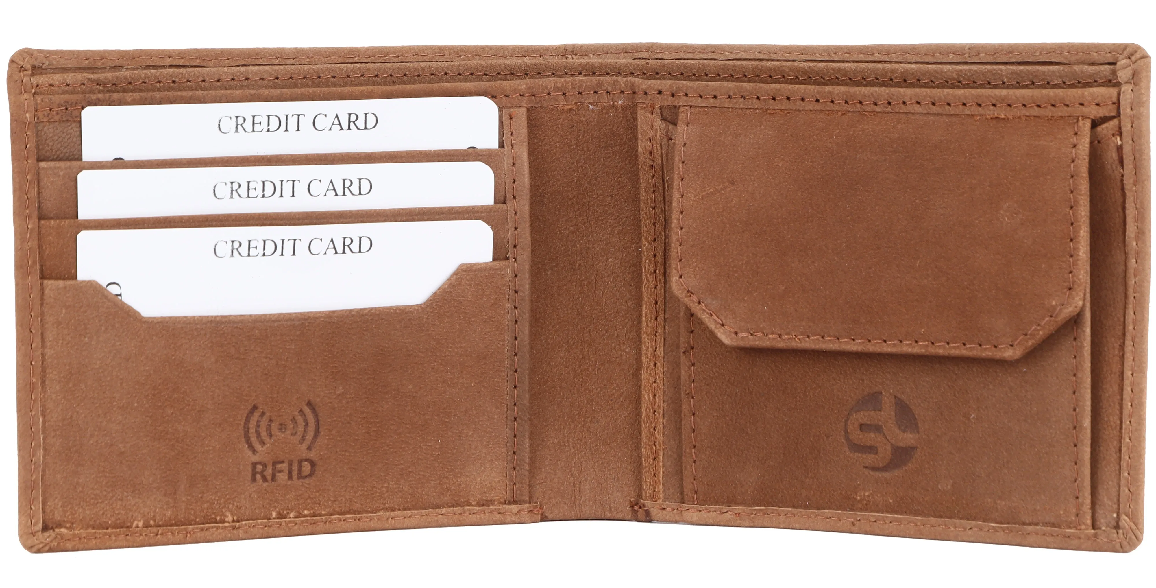 MENS LEATHER WALLET (RFID) 93709