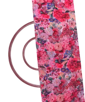 Multi Colour Floral Print Digital Print Chiffon Fabric