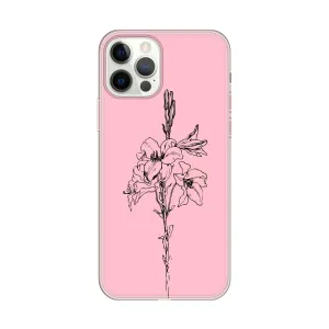 Personalised Case Silicone Gel Ultra Slim for All Apple Mobiles - FLO249