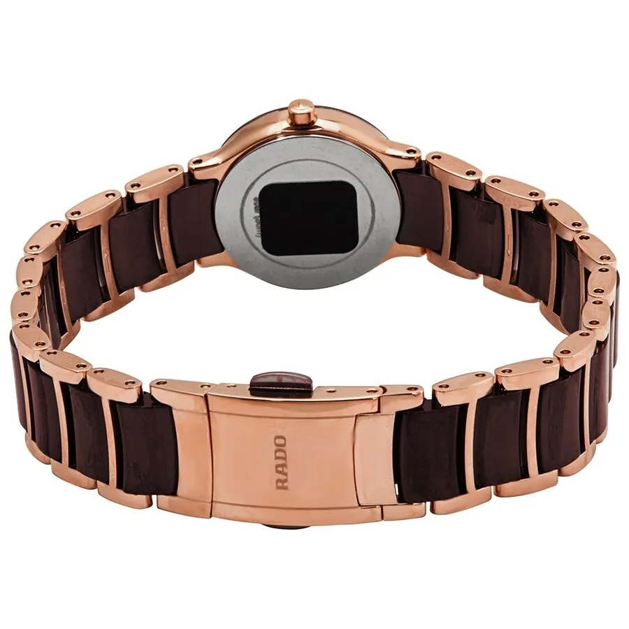 Rado Centrix Brown Diamond Dial Ladies Watch R30190702