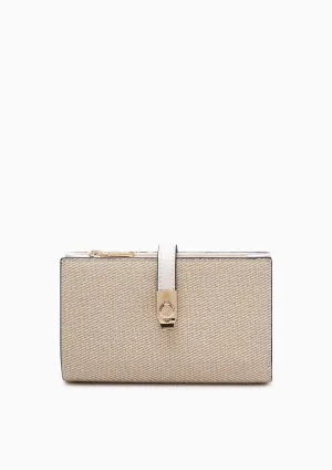 Raff Pocket Long Wallet - Ivory