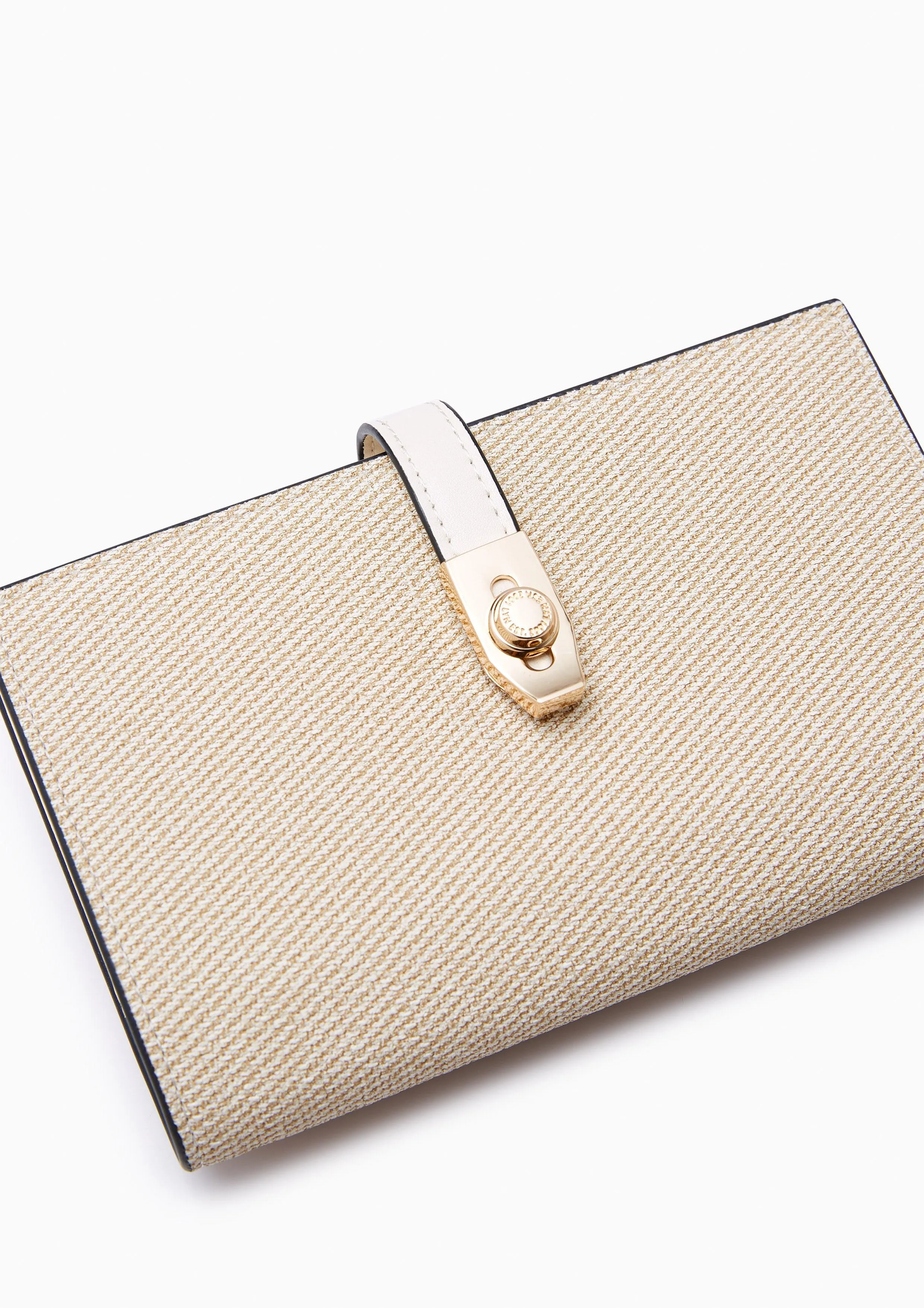 Raff Pocket Long Wallet - Ivory