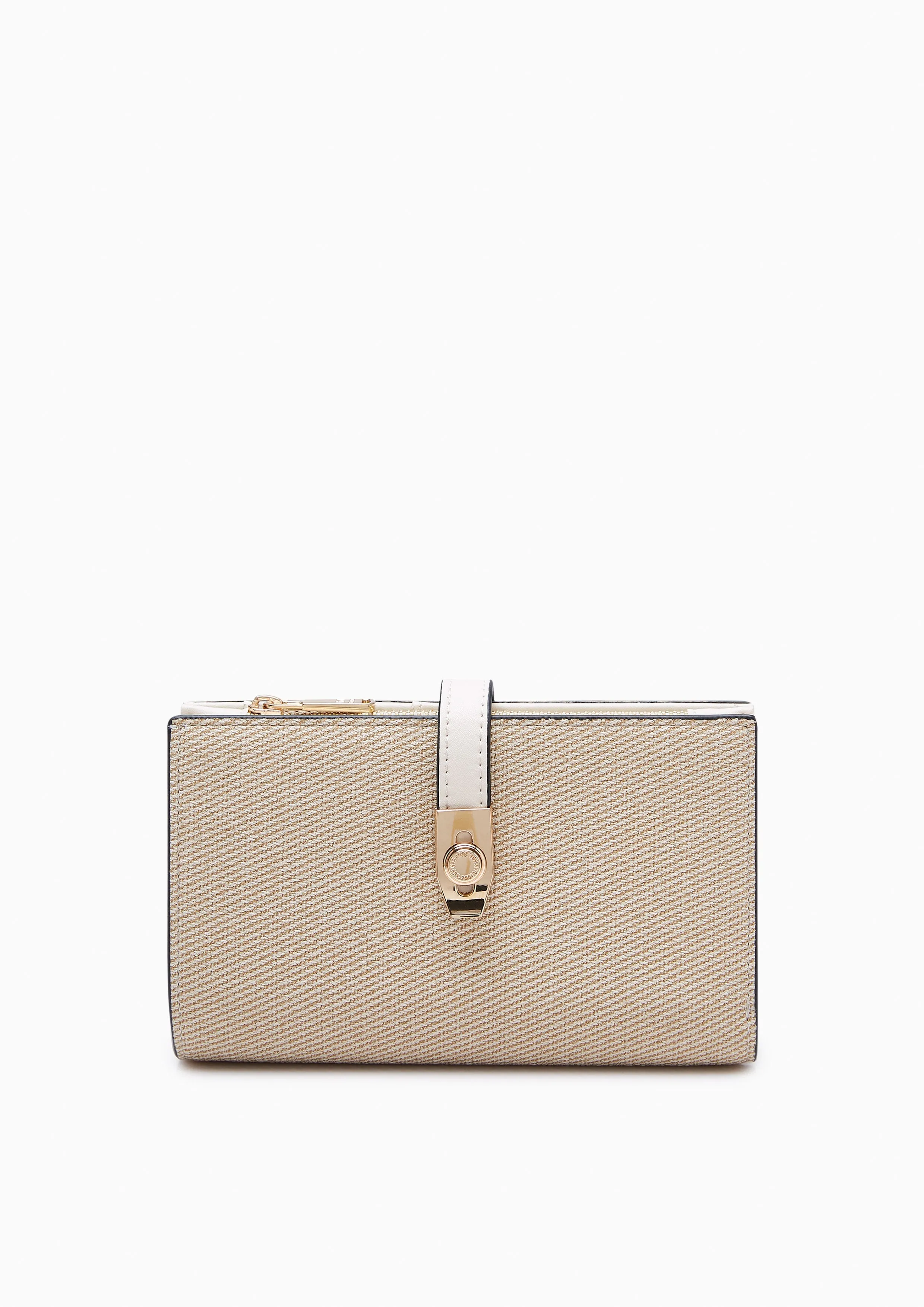 Raff Pocket Long Wallet - Ivory