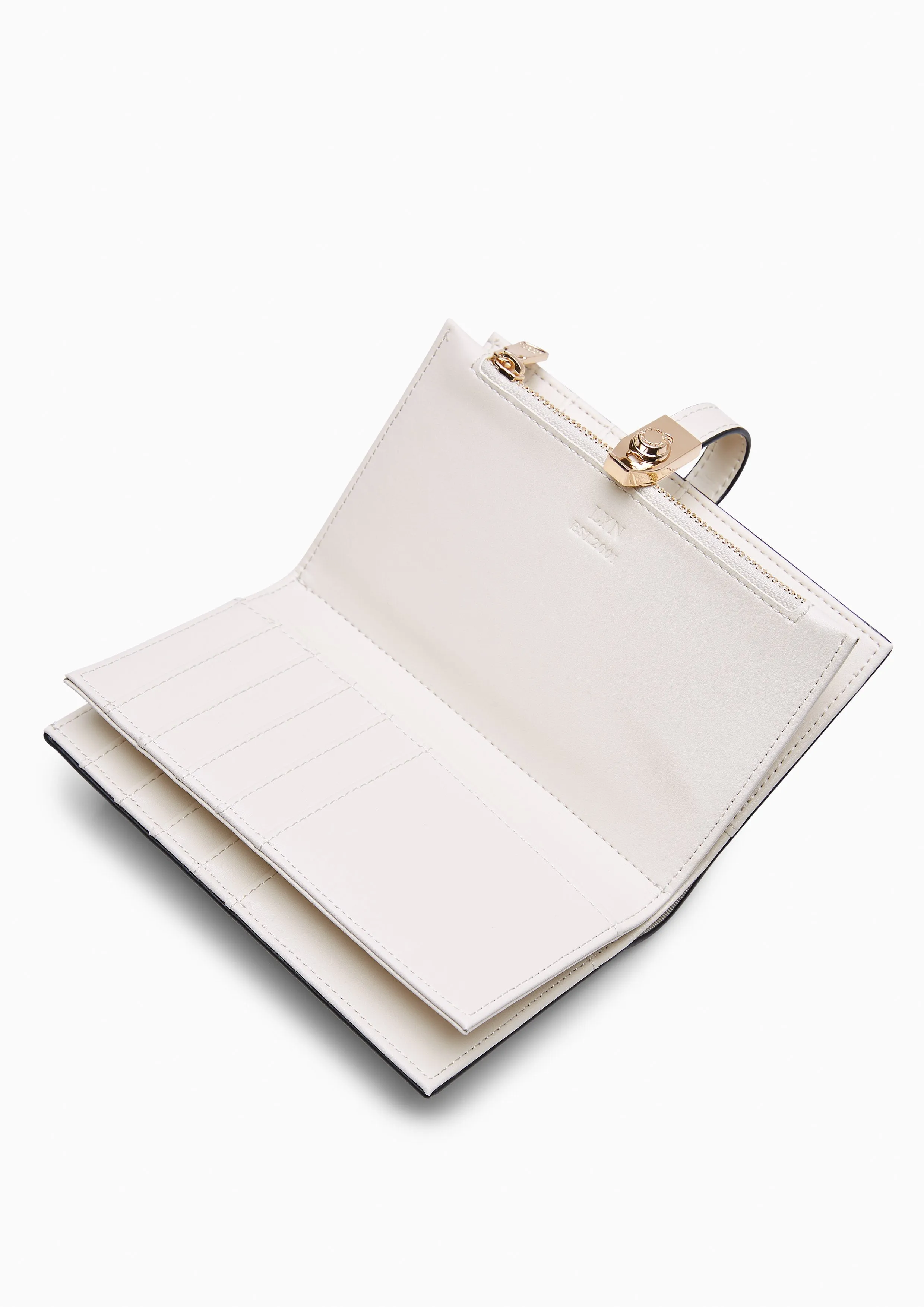 Raff Pocket Long Wallet - Ivory
