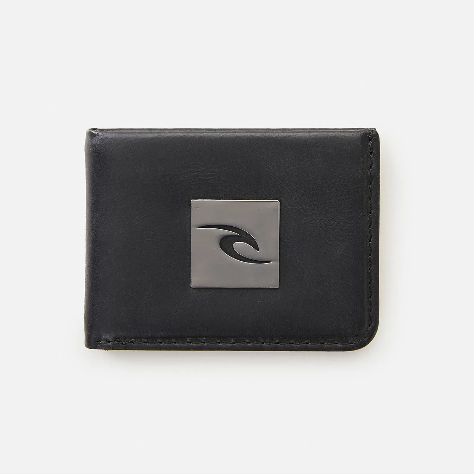 Rip Curl Mens Phaze Icon All Day Bi-Fold Card Noted Coin Wallet - Black