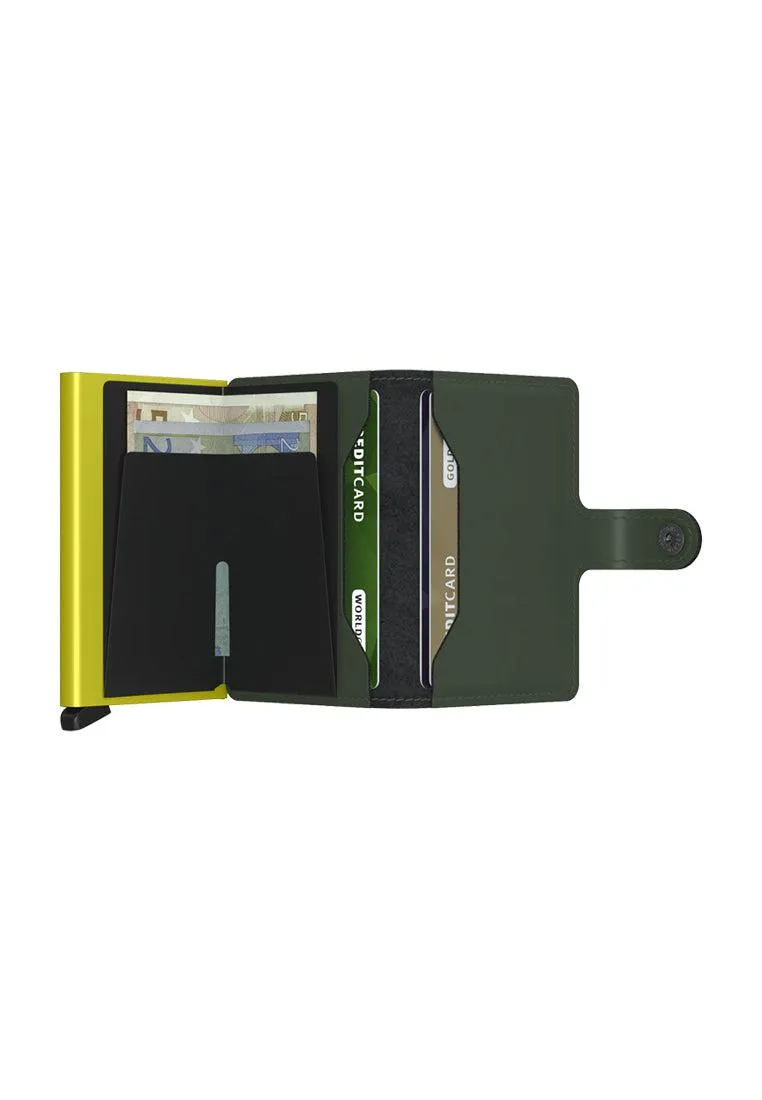 Secrid Miniwallet Matte Green Lime
