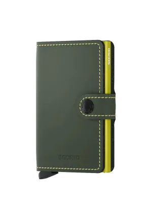 Secrid Miniwallet Matte Green Lime