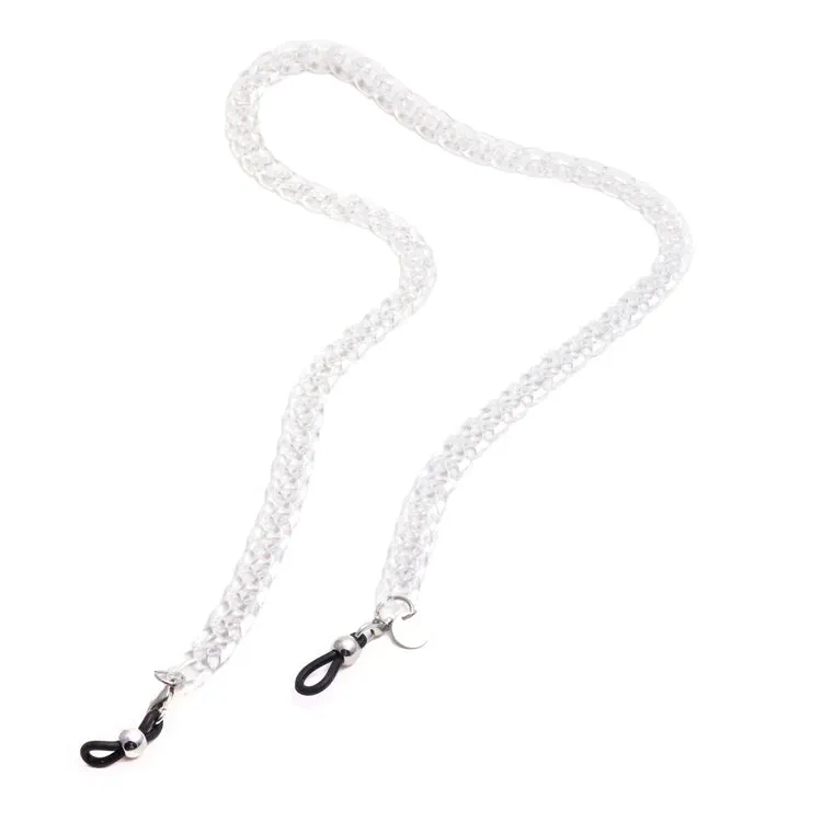 Small Link Glasses Chain - Crystal