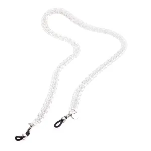 Small Link Glasses Chain - Crystal