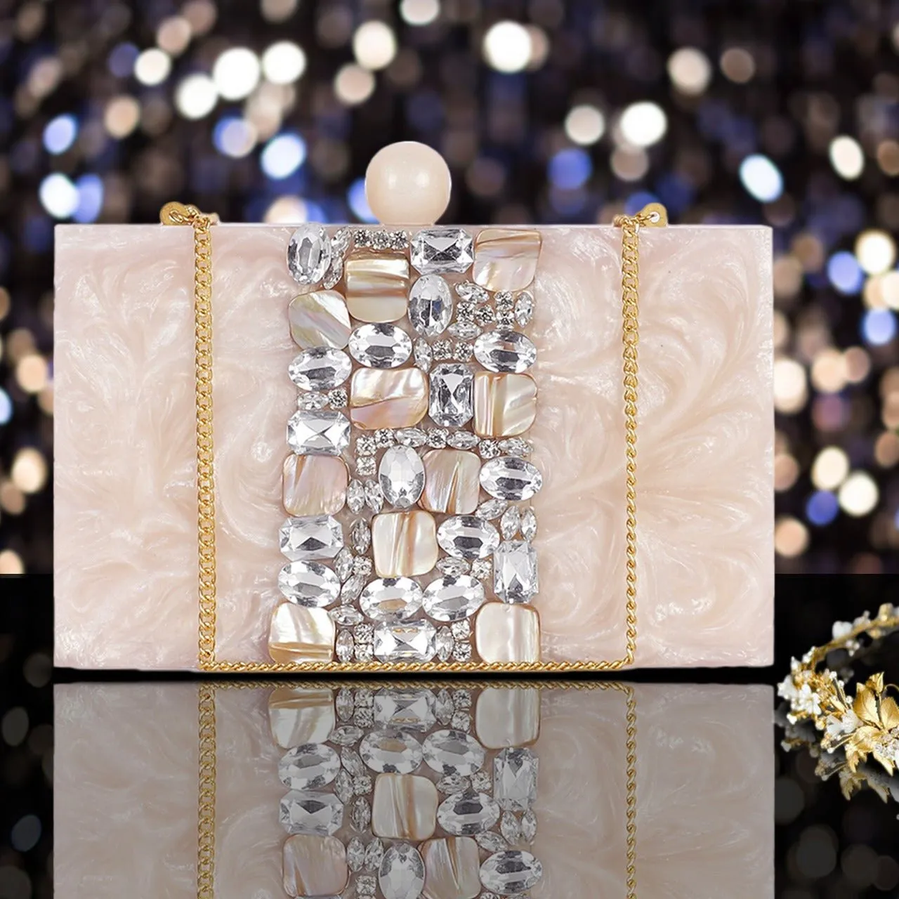 Star Dust Resin Clutch