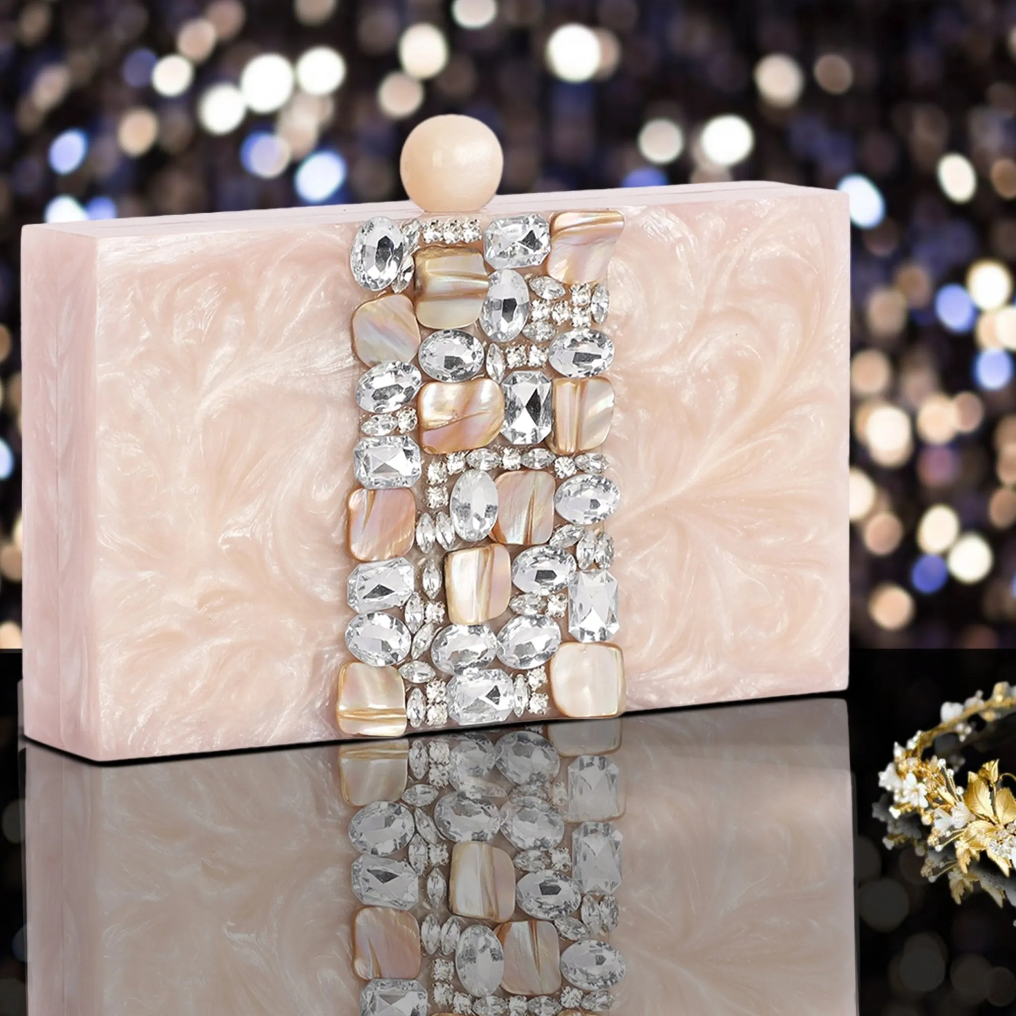 Star Dust Resin Clutch