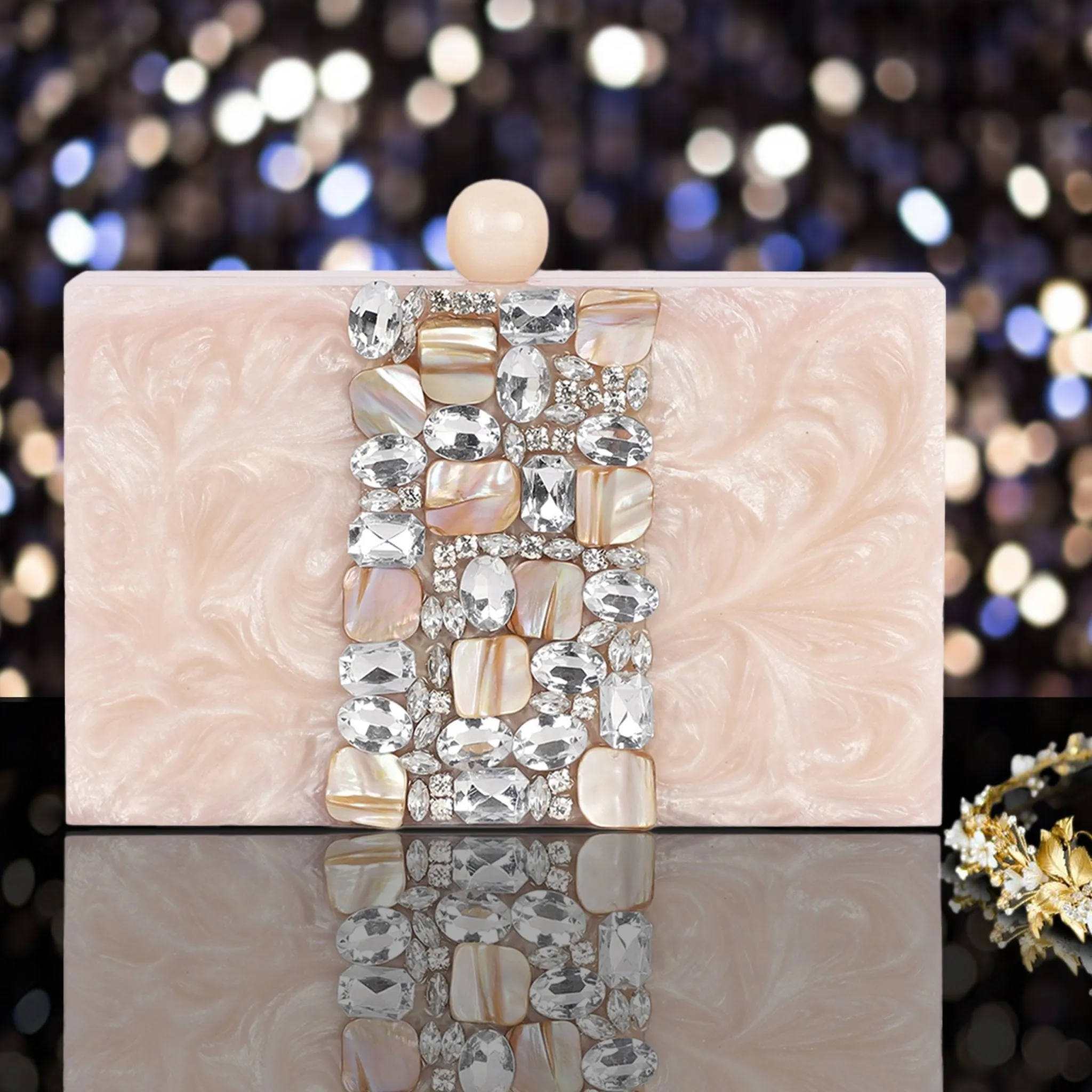 Star Dust Resin Clutch