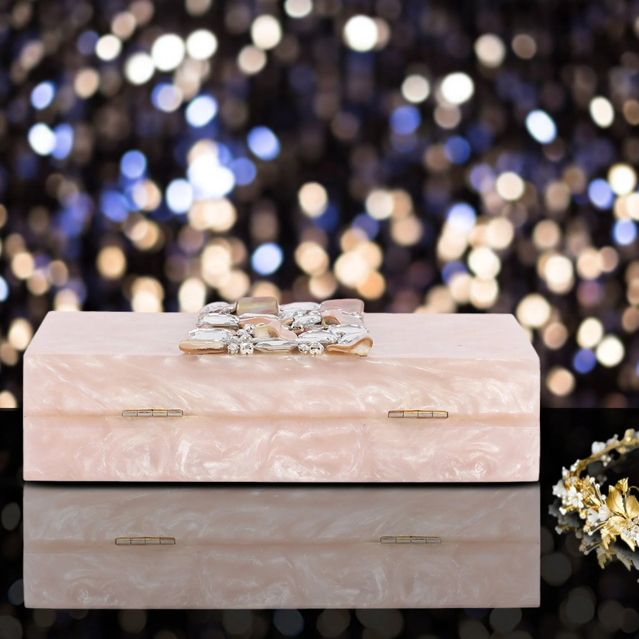 Star Dust Resin Clutch