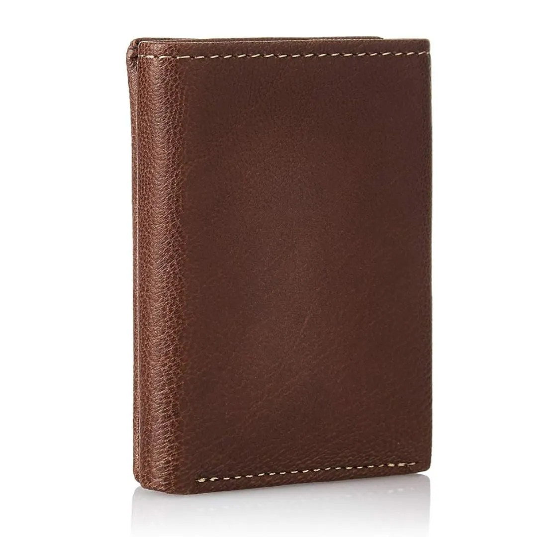 Timberland Leather Trifold Wallet Men - TAN