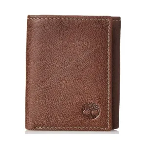 Timberland Leather Trifold Wallet Men - TAN