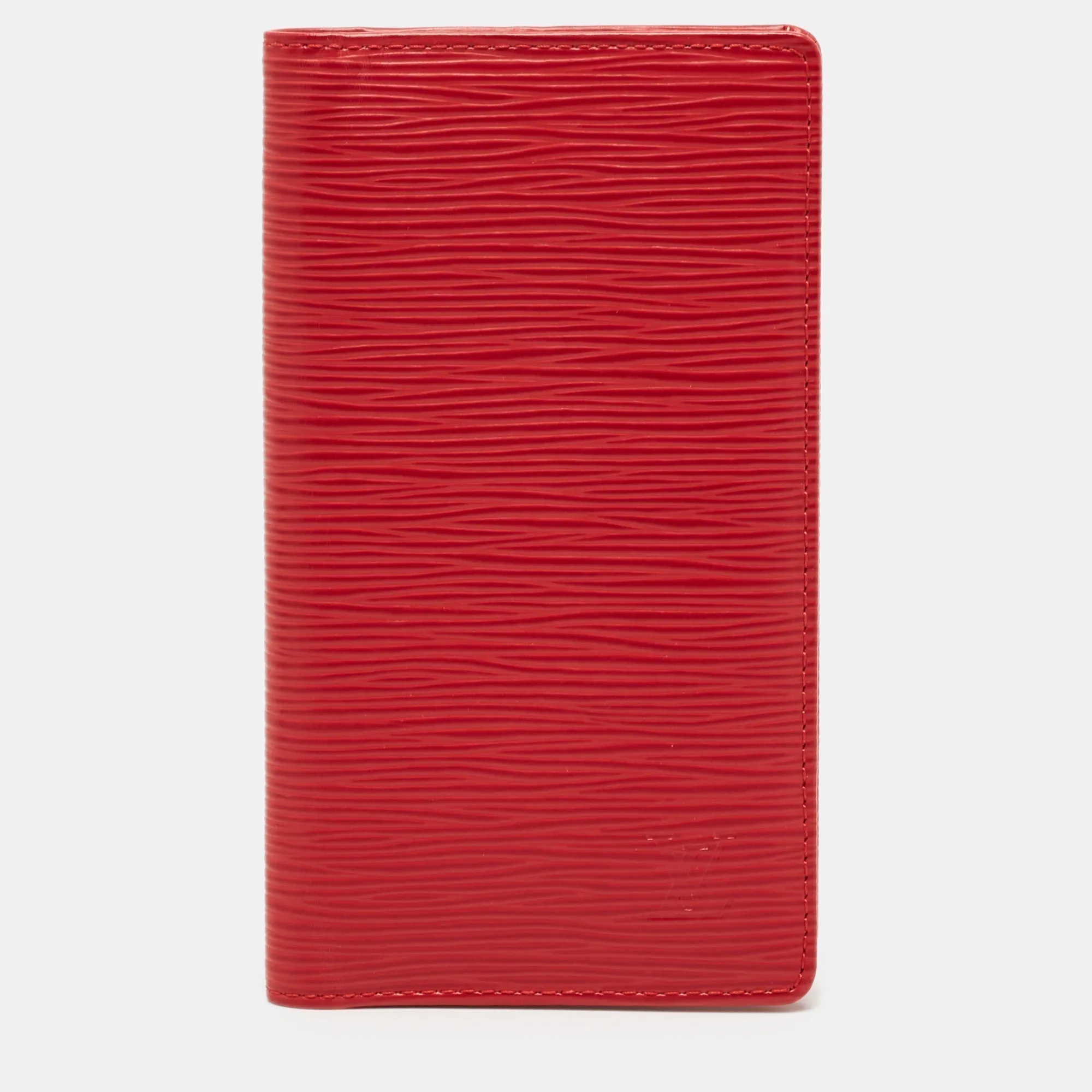 Trendy Inspired Louis Vuitton Red Epi Leather Pocket Organizer