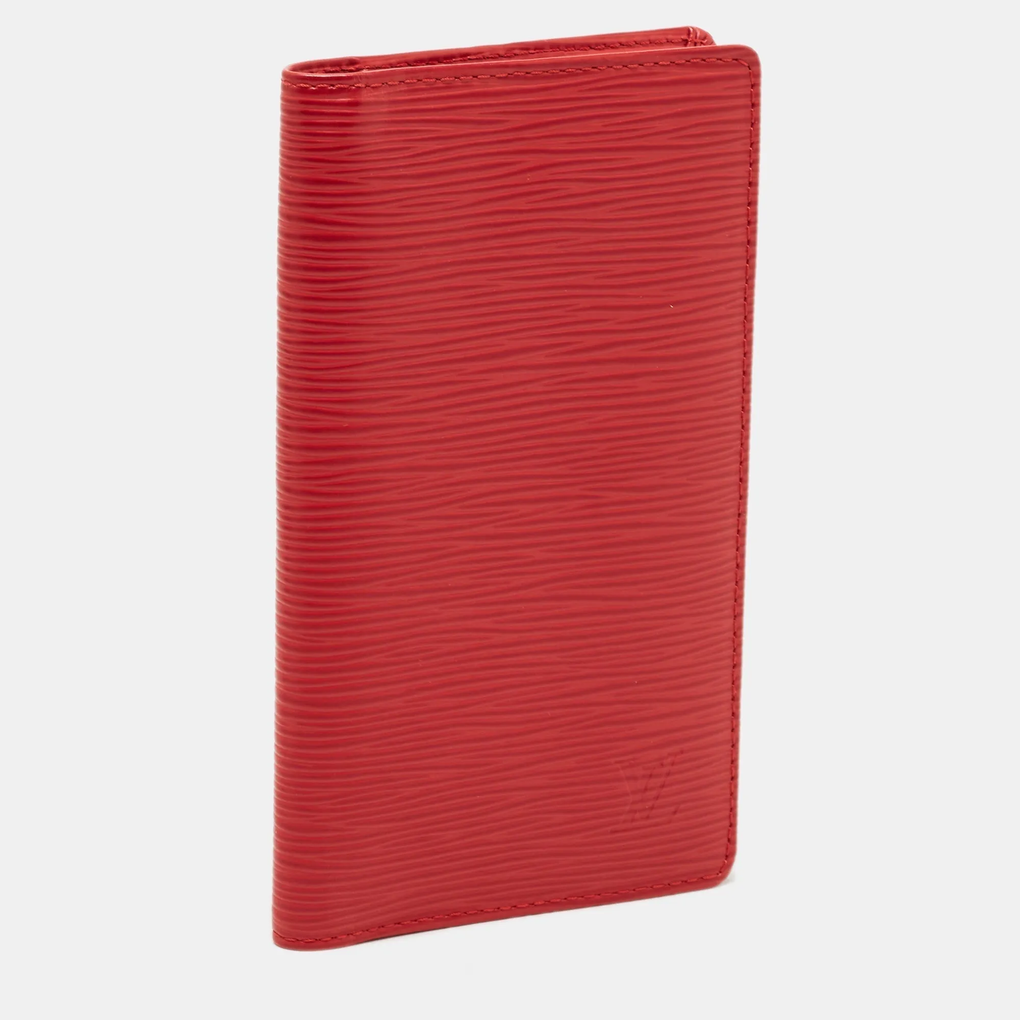 Trendy Inspired Louis Vuitton Red Epi Leather Pocket Organizer