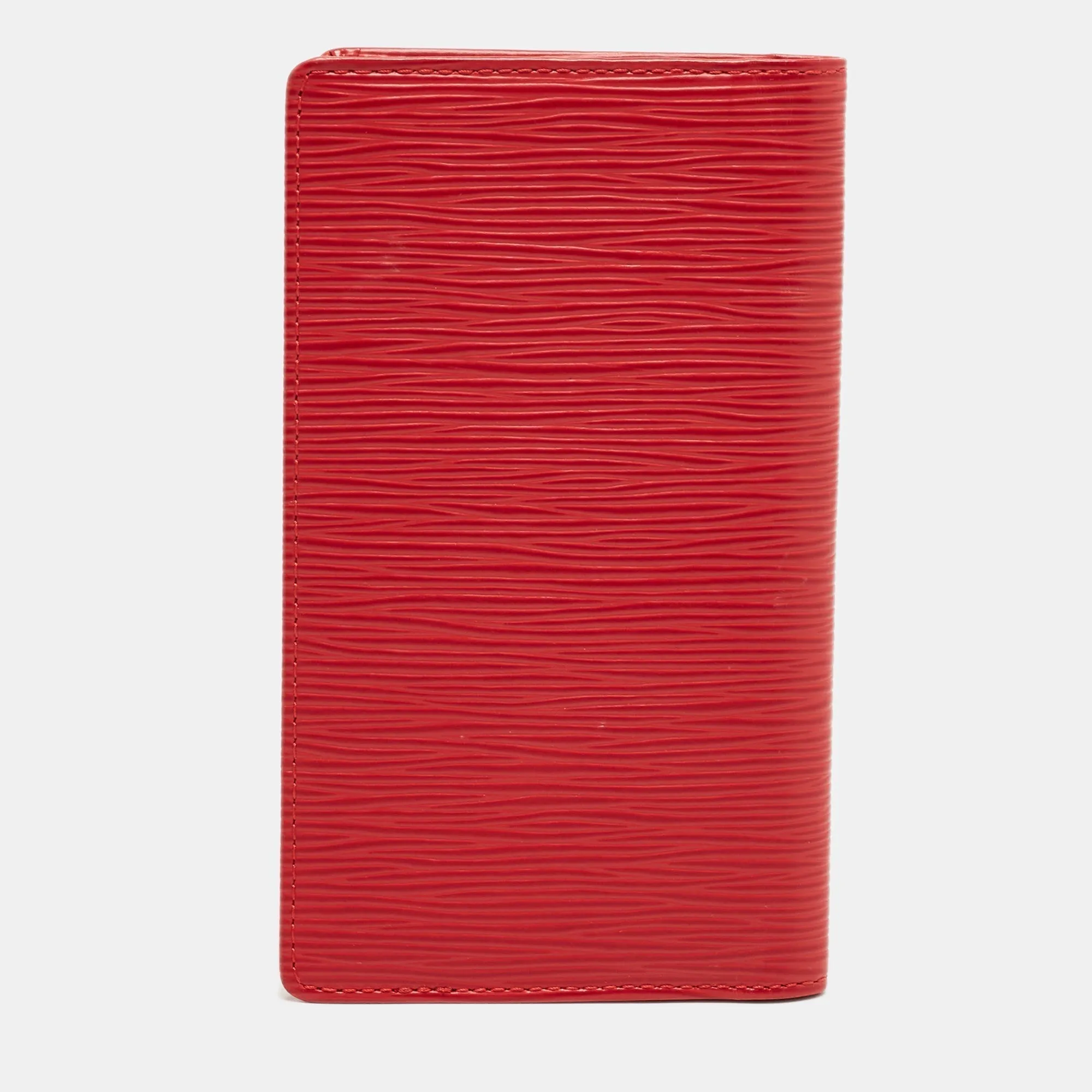 Trendy Inspired Louis Vuitton Red Epi Leather Pocket Organizer