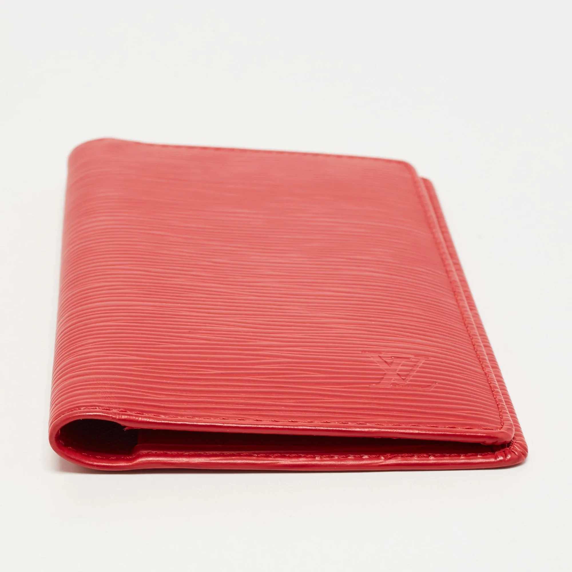 Trendy Inspired Louis Vuitton Red Epi Leather Pocket Organizer