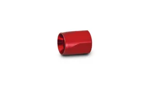 Vibrant Hose End Socket; Size: -6AN; Color: Red - 20956R