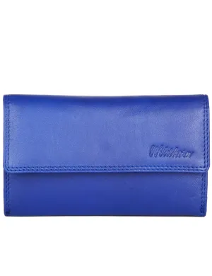 WildHorn Emily RFID PROTECTED Genuine Leather Wallet for Women stylish|Purse for Women/Girls