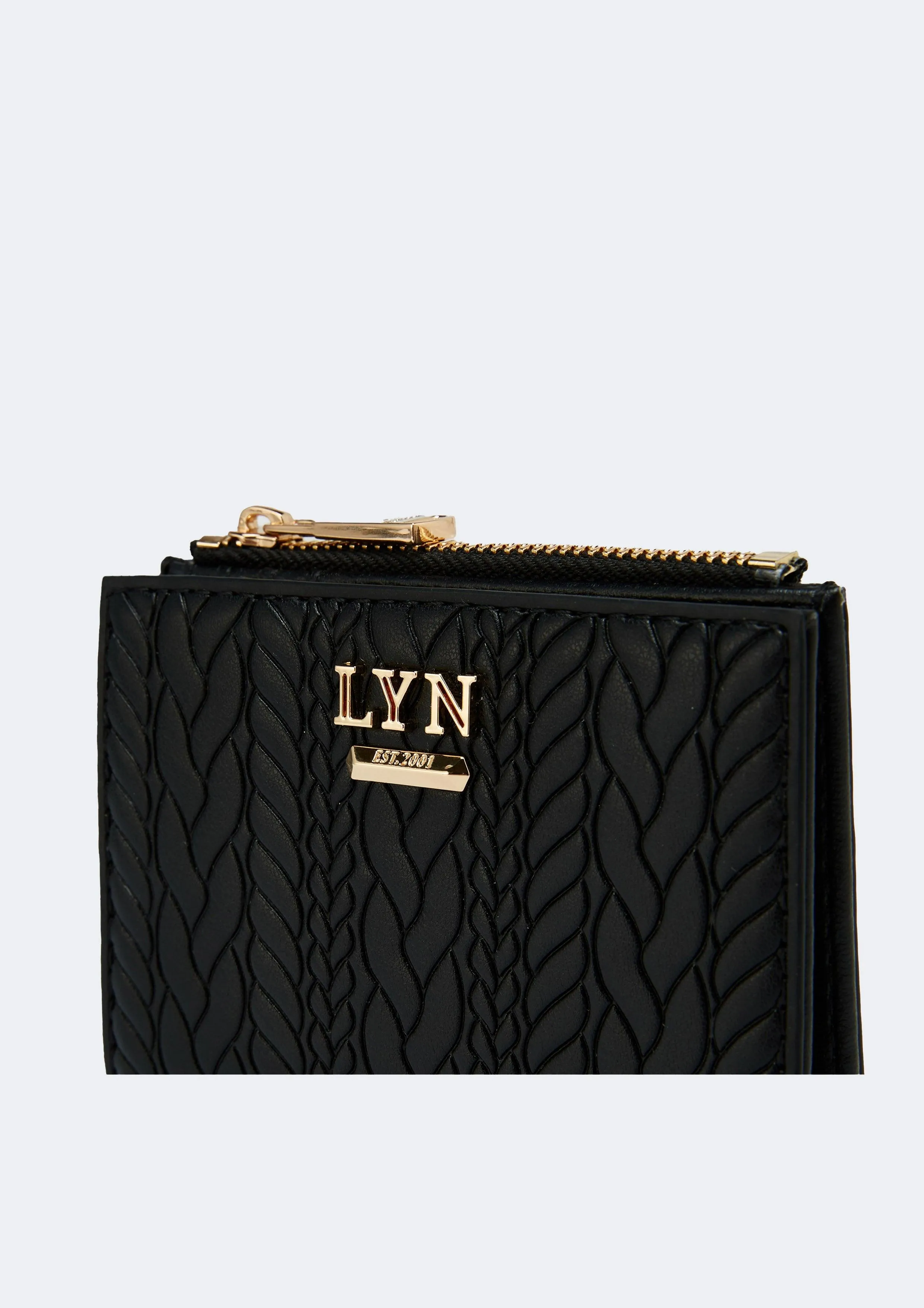 Winter Short Wallet Black