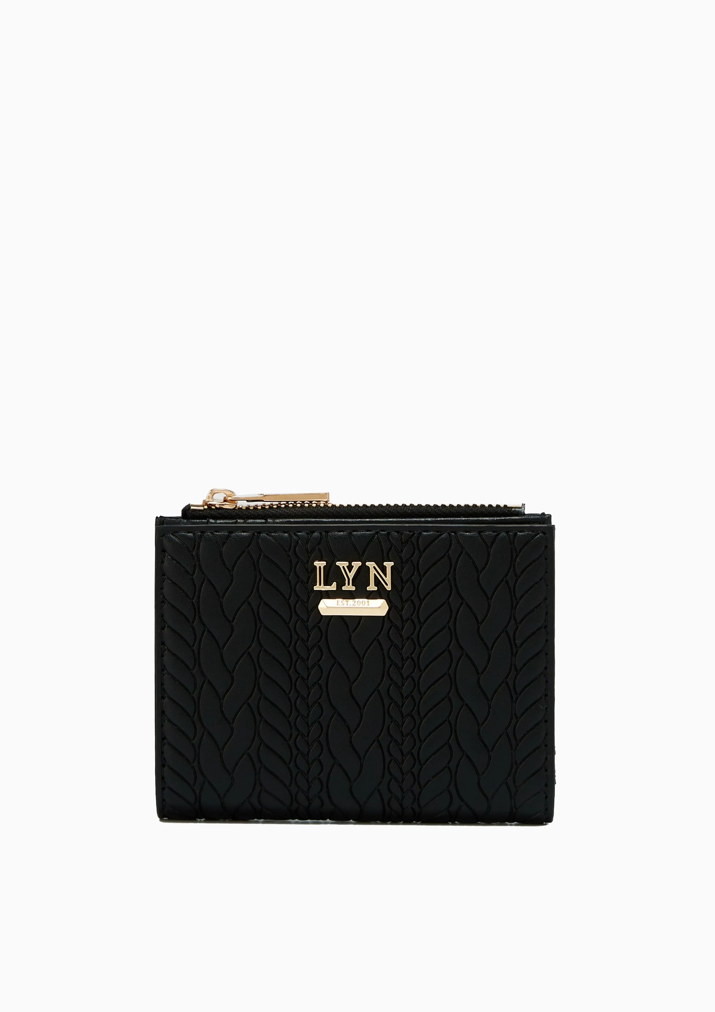 Winter Short Wallet Black