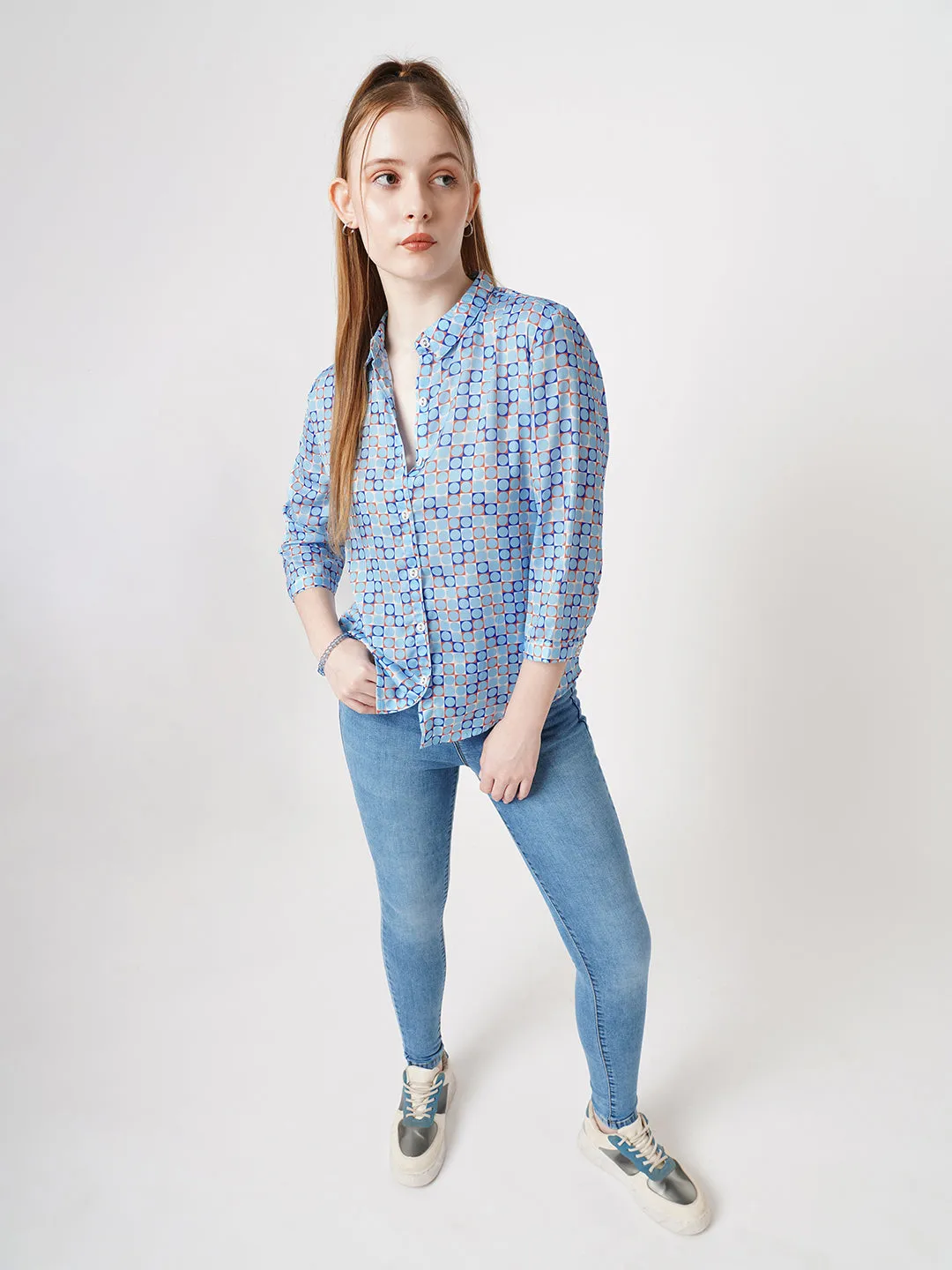 Women Printed Printed Shirt