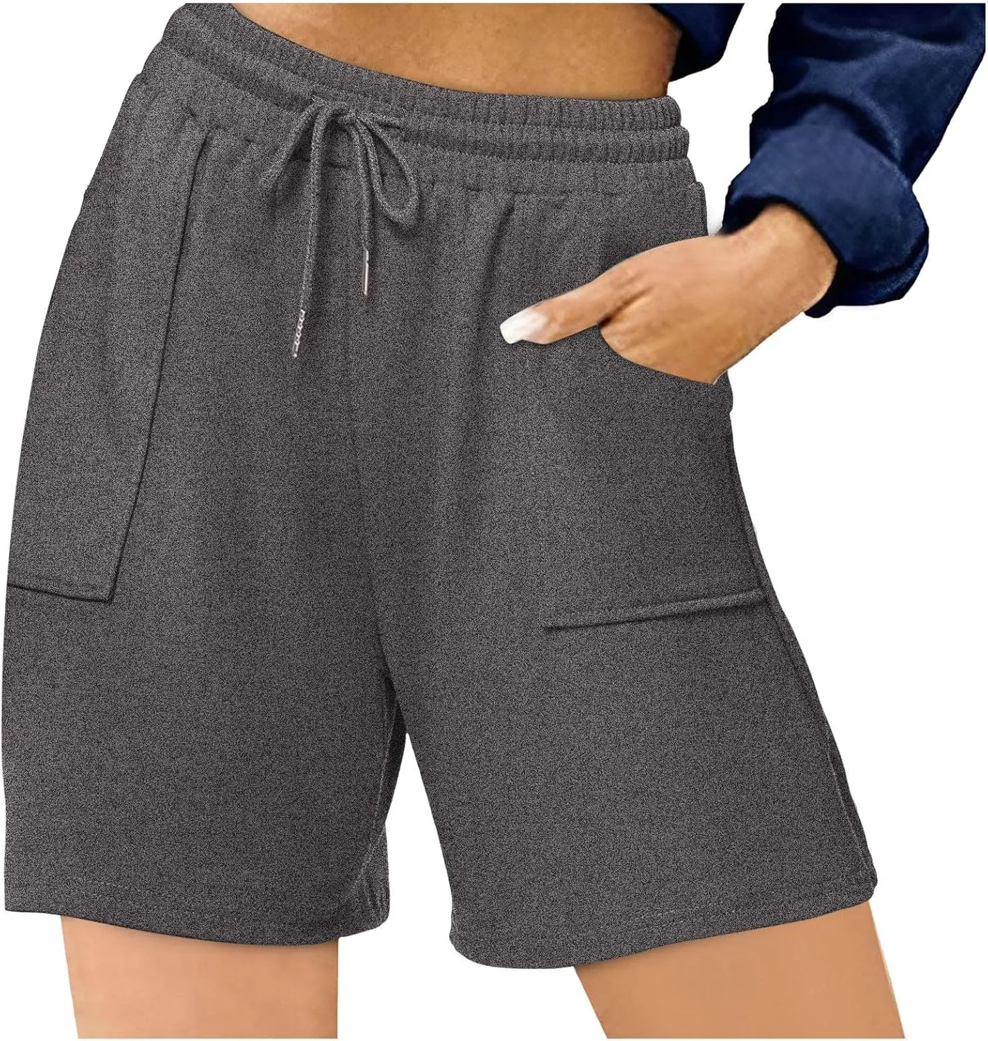 Womens Athletic Shorts Y2k Boxer Shorts Lounge Sleep Plaid Shorts Pajama Bottoms Maternity Casual Pants Yoga Clothing