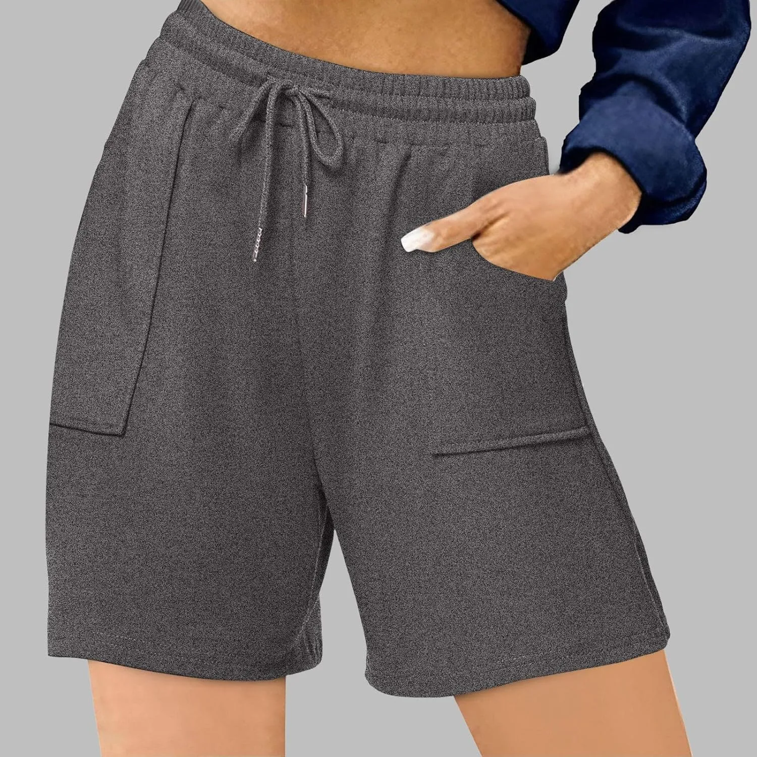 Womens Athletic Shorts Y2k Boxer Shorts Lounge Sleep Plaid Shorts Pajama Bottoms Maternity Casual Pants Yoga Clothing