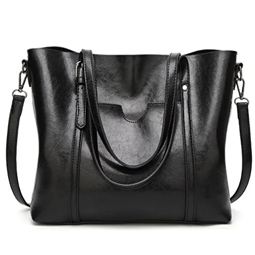 Women's Top Handle Large Satchel Handbags Shoulder Bag Tote Purse  (8 colors)