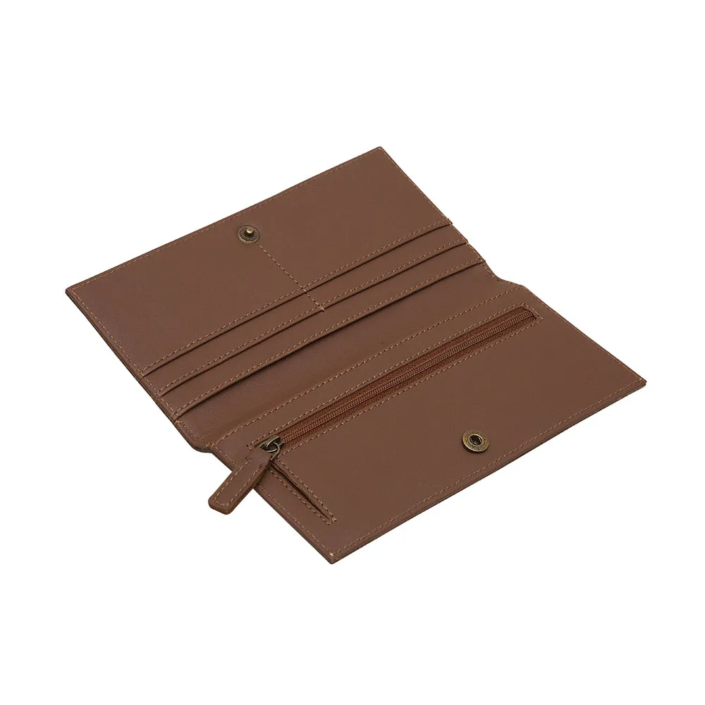 Zipper Crimson Wallet